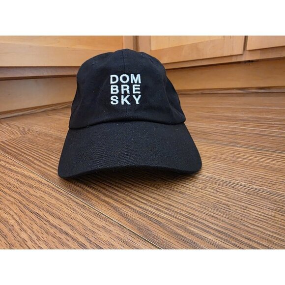 Dombresky Dad Hat Strapback Black EDM House Techno DJ EDC Rave OSFA SOLD OUT NWT - Picture 8 of 8